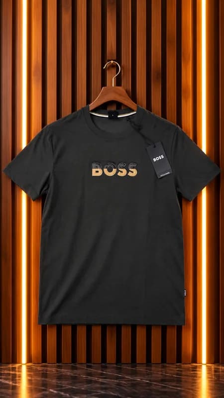 Boss cuello redondo